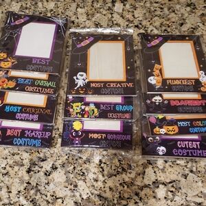 NEW Halloween Costume Award Frames